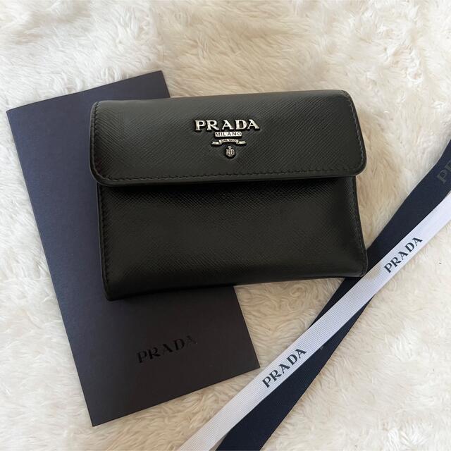 PRADA(プラダ)の限定価格 PRADA プラダ 3つ折り財布 レディースのファッション小物(財布)の商品写真