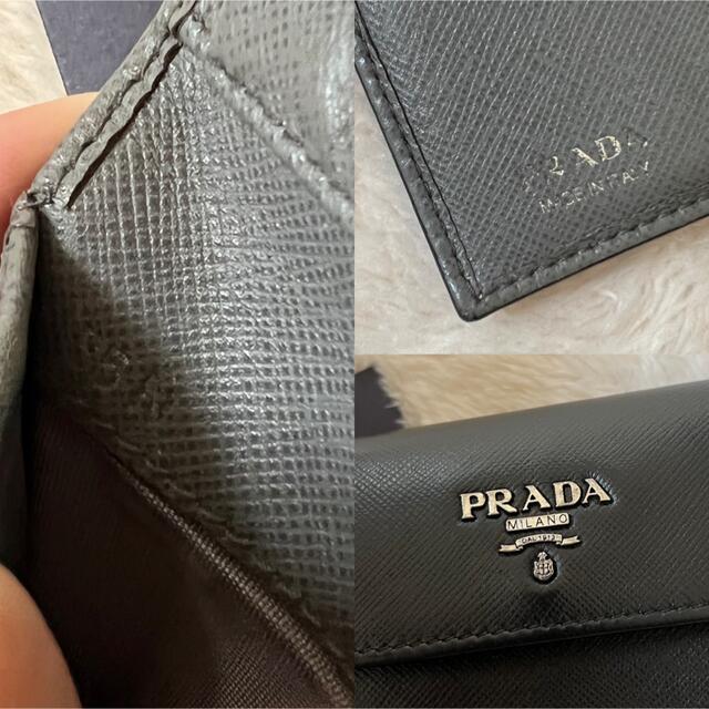 PRADA(プラダ)の限定価格 PRADA プラダ 3つ折り財布 レディースのファッション小物(財布)の商品写真