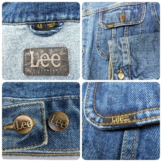 Lee(リー)の【90'S・美品】Lee  オーバーサイズデニムジャケット 90'Sヴィンテージ メンズのジャケット/アウター(Gジャン/デニムジャケット)の商品写真