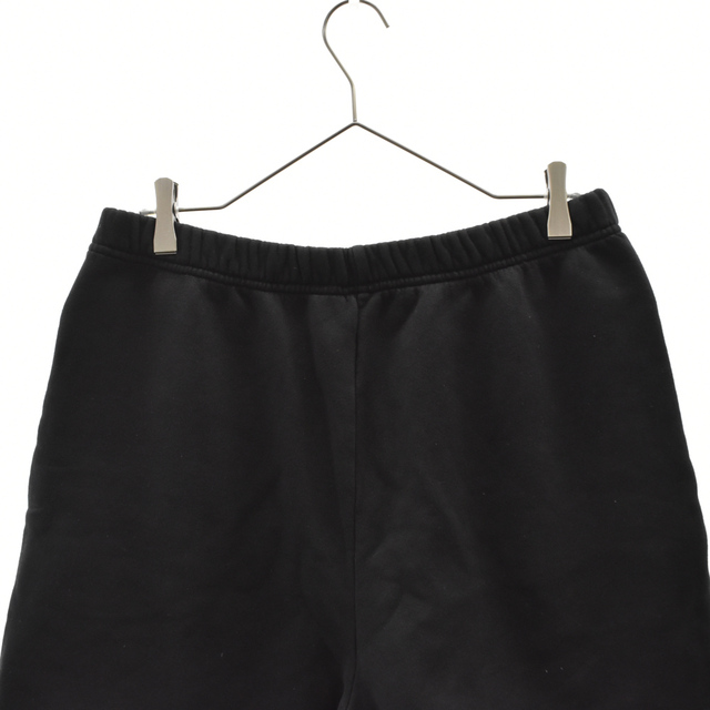 Chrome Hearts(クロムハーツ)のCHROME HEARTS クロムハーツ 22SS GRP Y NOT Sweat Shorts ワイノット スウェットショーツ ショートパンツ ハーフパンツ クロスパッチ パテント ハラコ ラムレザー ブラック メンズのパンツ(ショートパンツ)の商品写真