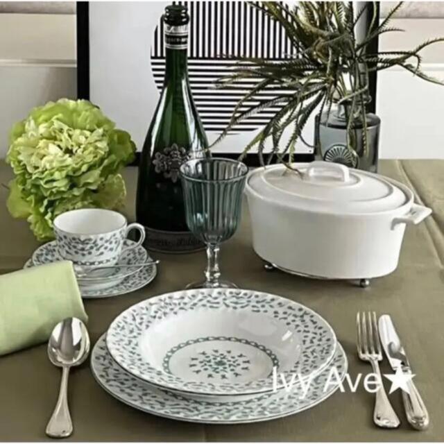 Aynsley China(エインズレイ)の【レア美品】エインズレイ★勿忘草★深皿　6枚 インテリア/住まい/日用品のキッチン/食器(食器)の商品写真