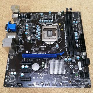 マザーボード　H61MU-S01(PCパーツ)