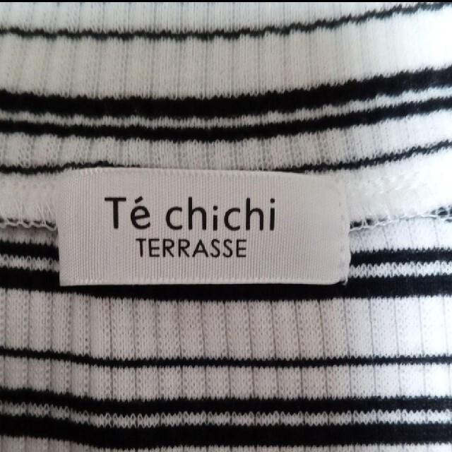 Techichi(テチチ)のお値下げ　Techichi　TERRACE　カットソー　半袖 レディースのトップス(カットソー(半袖/袖なし))の商品写真