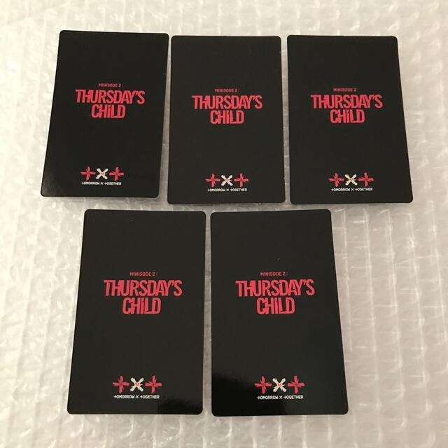 TXT Thursday's Child WEVERSE&ユニバ特典 フルコンプ