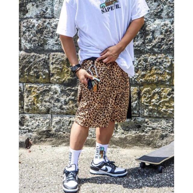 【Lサイズ】 SAPEur × JIMMY'Z LEOPARD SHORTS メンズのパンツ(ショートパンツ)の商品写真