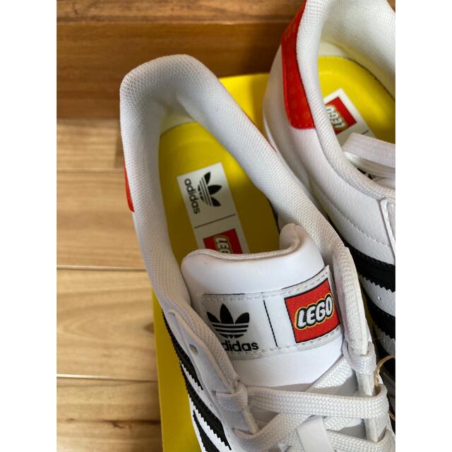 adidas(アディダス)のmae様専用【新品】adidas×LEGOスーパースター(レッド:23.0cm） レディースの靴/シューズ(スニーカー)の商品写真