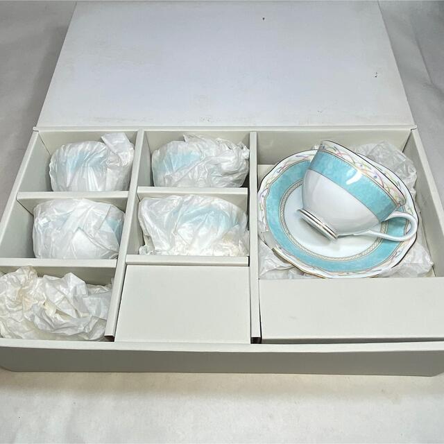 Noritake ノリタケ カップ&ソーサー 5客セット 華麗句 箱入り - 食器