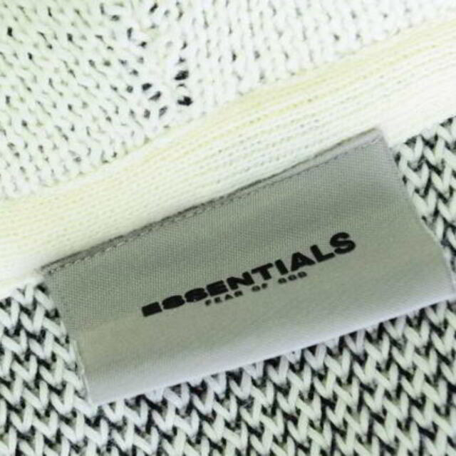 FEAR OF GOD(フィアオブゴッド)のFear of God ESSENTIALS ロゴ ニット パーカ メンズのトップス(ニット/セーター)の商品写真