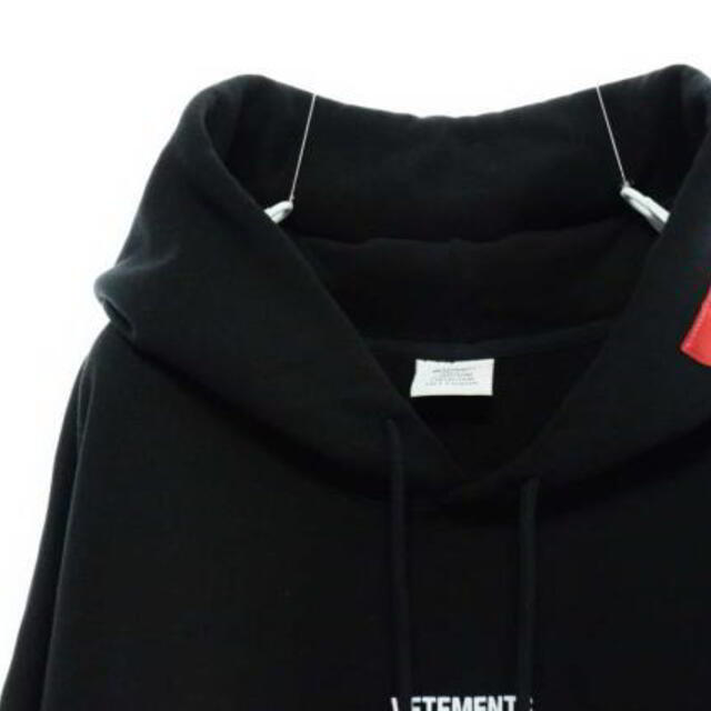 Vetements ロゴパッチ フーディメンズ