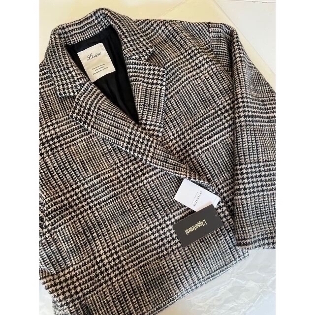 2022AW 新入荷 L'Appartement Check W Coat | paymentsway.co