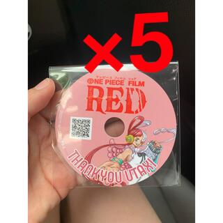 ONE PIECE FILM RED コラボ UTAXI 乗車証明書(キャラクターグッズ)