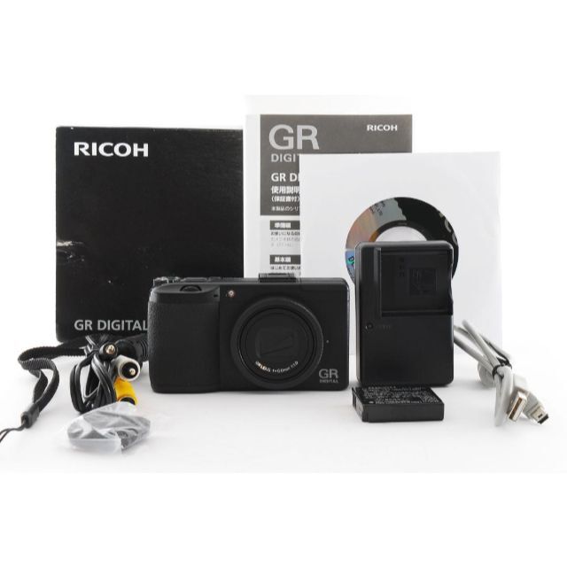 箱付き】 RICOH GR DIGITAL III コンパクトデジタルカメラ