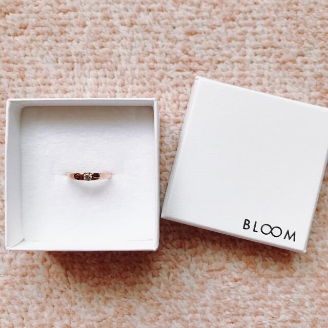 BLOOM(ブルーム)のBLOOM K10ピンクゴールド リング レディースのアクセサリー(リング(指輪))の商品写真