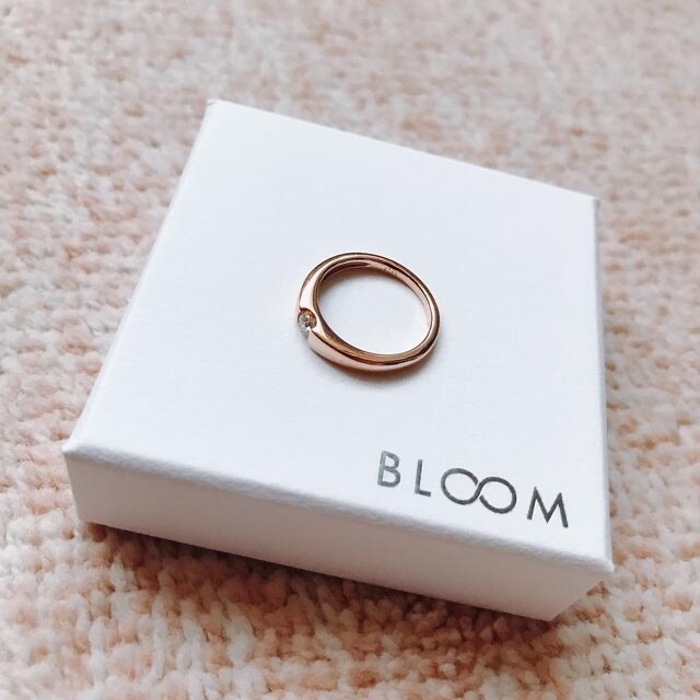 BLOOM(ブルーム)のBLOOM K10ピンクゴールド リング レディースのアクセサリー(リング(指輪))の商品写真