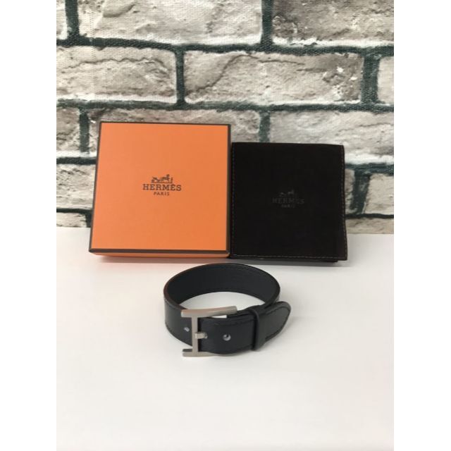 HERMES エルメス☆T刻印 Hバックルレザーブレスレット | paymentsway.co