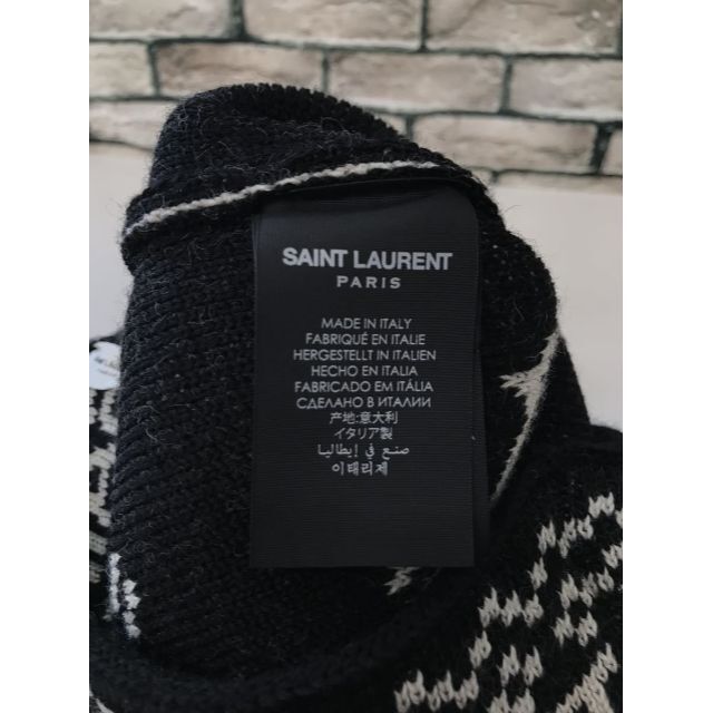 Saint Laurent(サンローラン)のサンローランパリ☆ノベルティプレゼント入れクリスマスソックス インテリア インテリア/住まい/日用品のインテリア小物(その他)の商品写真