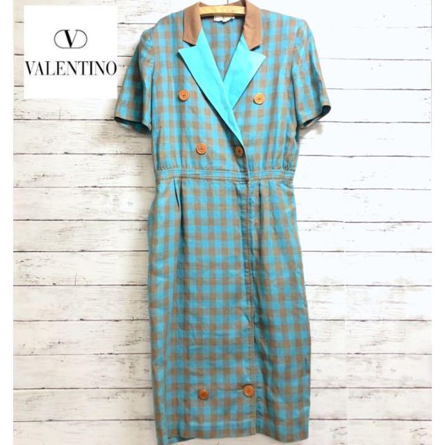 Valentino Garavani◇ヴァレンティノ ワンピース レトロチェック