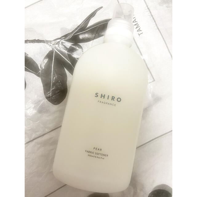 shiro(シロ)のshiroペアーファブリックソフナー新品 インテリア/住まい/日用品の日用品/生活雑貨/旅行(洗剤/柔軟剤)の商品写真