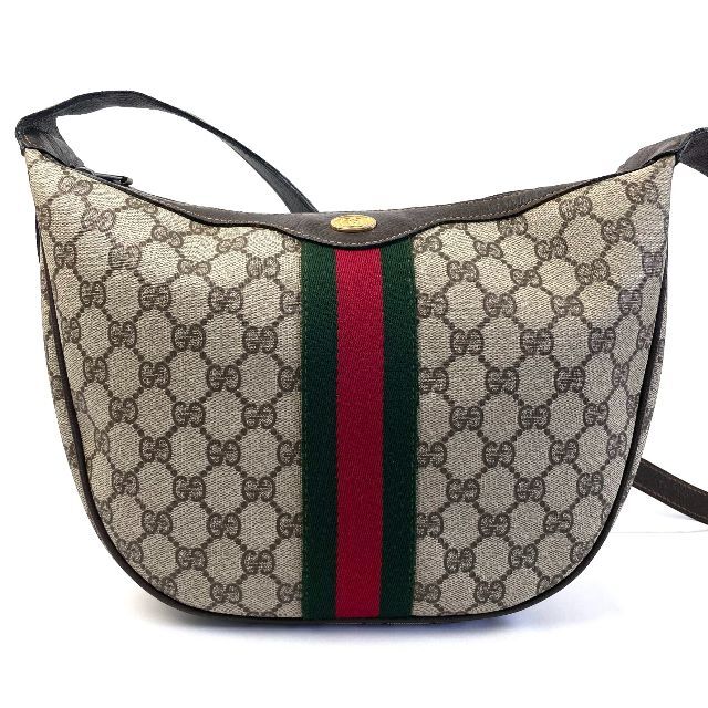 GUCCI - 美品 GUCCI グッチ オールドグッチ ショルダーバッグ シェリーライン