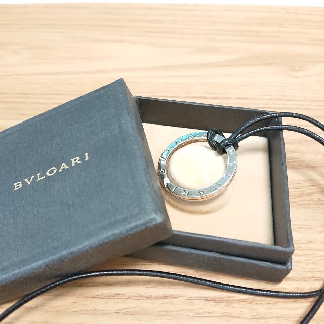 BVLGARI(ブルガリ)のBVLGARI ブルガリ キーリング ネックレス メンズのファッション小物(キーホルダー)の商品写真