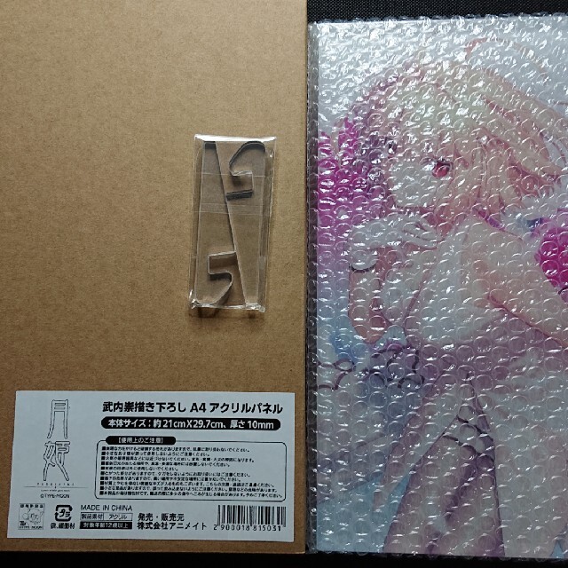 月姫 アニメイト特典 武内崇氏描き下ろしオリジナルイラスト A4 月姫 アニメイト特典 武内崇氏描き下ろしオリジナルイラスト A4