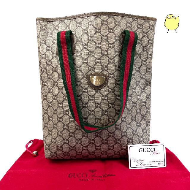 Gucci - 極美品 GUCCI グッチ オールドグッチ トートバッグ ヴィンテージの通販 by ちゅん太郎 ヴィンテージショップ♪｜グッチ