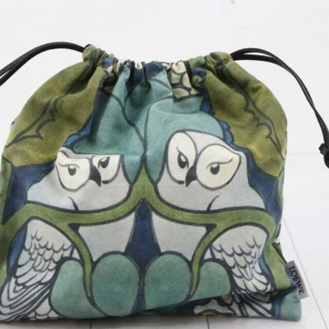 美品】LOEWE ロエベ 巾着 ポーチ バッグ 正規品 brad-stone.com