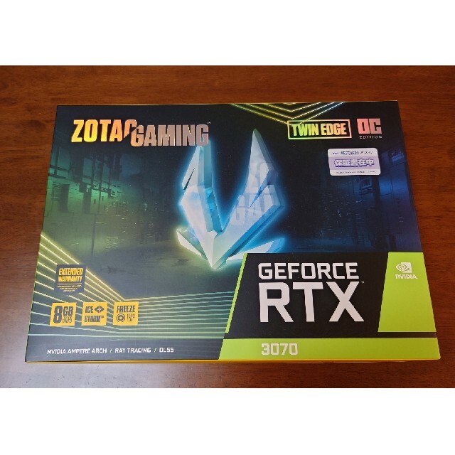 PC/タブレットZOTAC RTX3070 8GB LHR Twin Edge OC