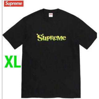 シュプリーム(Supreme)のXLサイズ　Supreme Shrek Tee Black(Tシャツ/カットソー(半袖/袖なし))