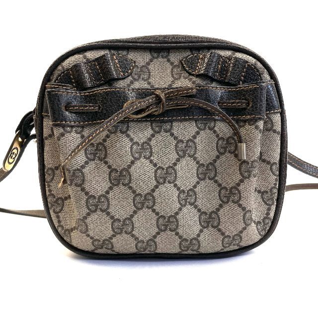 極 美品 GUCCI オールド グッチ ミニ ショルダー バッグ 綺麗