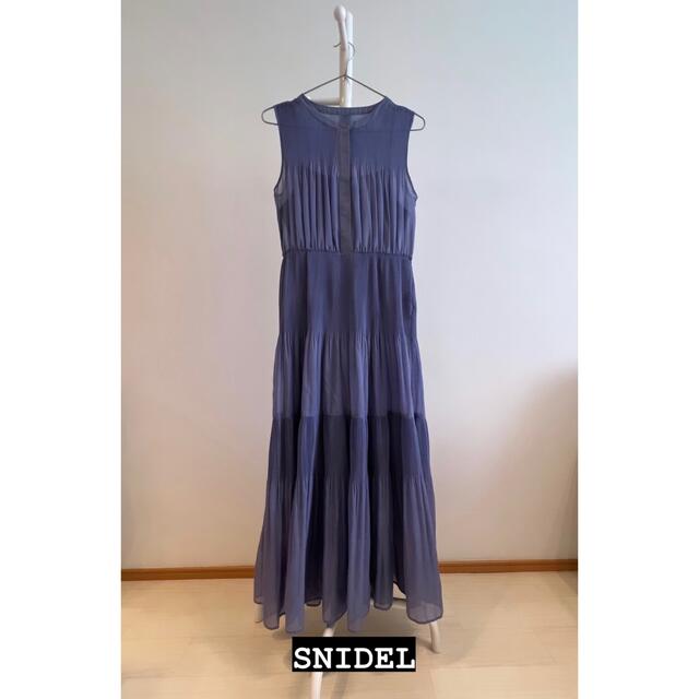 SNIDEL ティアードシアープリーツワンピース 2