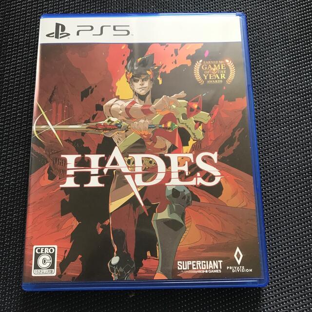 HADES PS5 エンタメ/ホビーのゲームソフト/ゲーム機本体(家庭用ゲームソフト)の商品写真