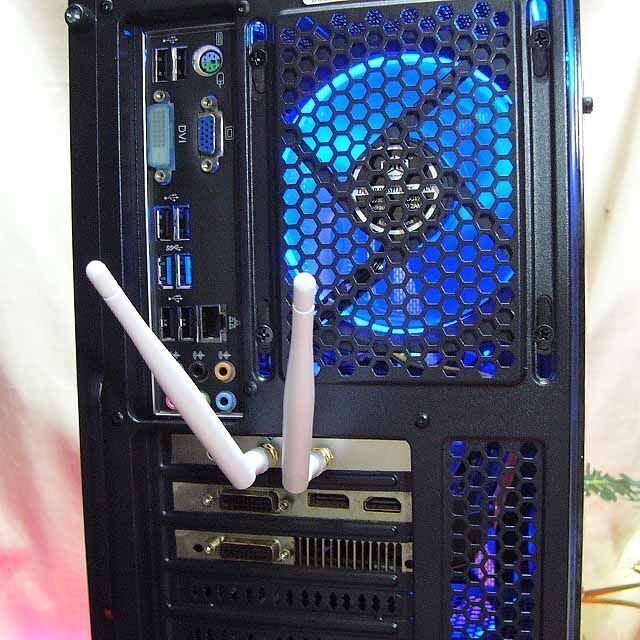 ☆ネオンブルー☆ハイパーWifi ゲーミングPC】フォートナイト、Apex