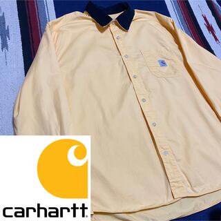 カーハート(carhartt)の90s 古着 カーハート コーデュロイ シャツ ビッグシルエット ゆるだぼ(シャツ)