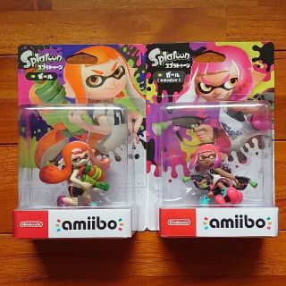 amiibo スプラトゥーン ガールセット(ゲームキャラクター)