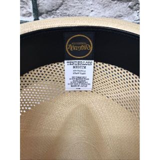 TENDERLOIN - テンダーロイン☆21SS PANAMA HAT ペイズリーリボン