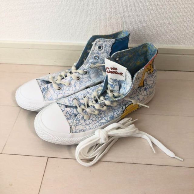 CONVERSE(コンバース)の日本未発売・超レア品◆コンバース　シンプソンズ ハイカット 20.5cm レディースの靴/シューズ(スニーカー)の商品写真