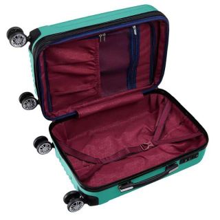 キャリーケース 緑 グリーン 新品 Mサイズ 拡張機能付きの通販 by ...