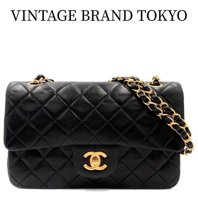 【セール開催中】CHANEL シャネル ショルダーバッグ マトラッセ23 ダブルフラップ ダブルチェーン ココマーク ターンロック A01113 ラムスキン    ブラック 黒 ゴールド金具 レディース 人気【品】約5390cm幅