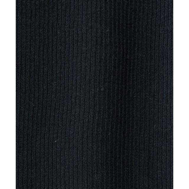 Ciaopanic(チャオパニック)のCIAOPANIC 配色シアーリブタートルネックプルオーバー ニット ブラック レディースのトップス(ニット/セーター)の商品写真
