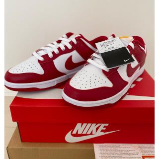 ナイキ(NIKE)のNIKE DUNK LOW ジムレッド(スニーカー)