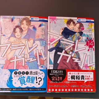 フラレガール １３、14巻　完結(少女漫画)