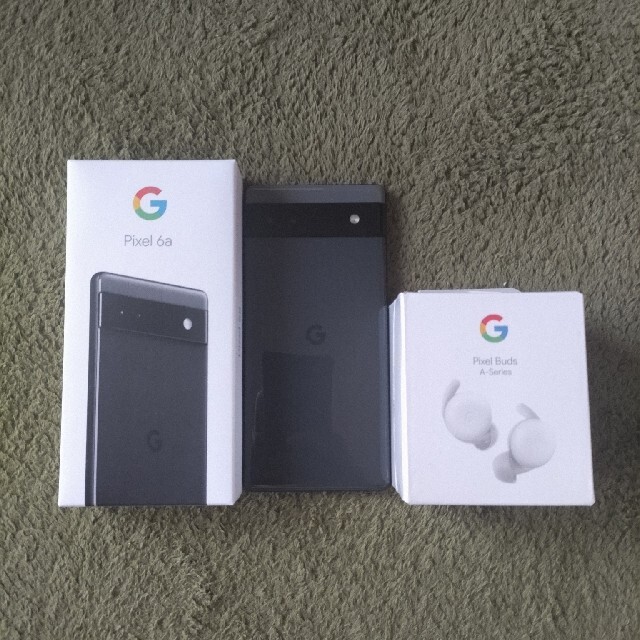 Google Pixel 6a  Charcoal　ピクセル