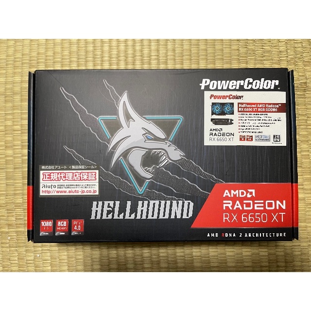 新品】PowerColor Radeon RX6650XT グラボ GPU-