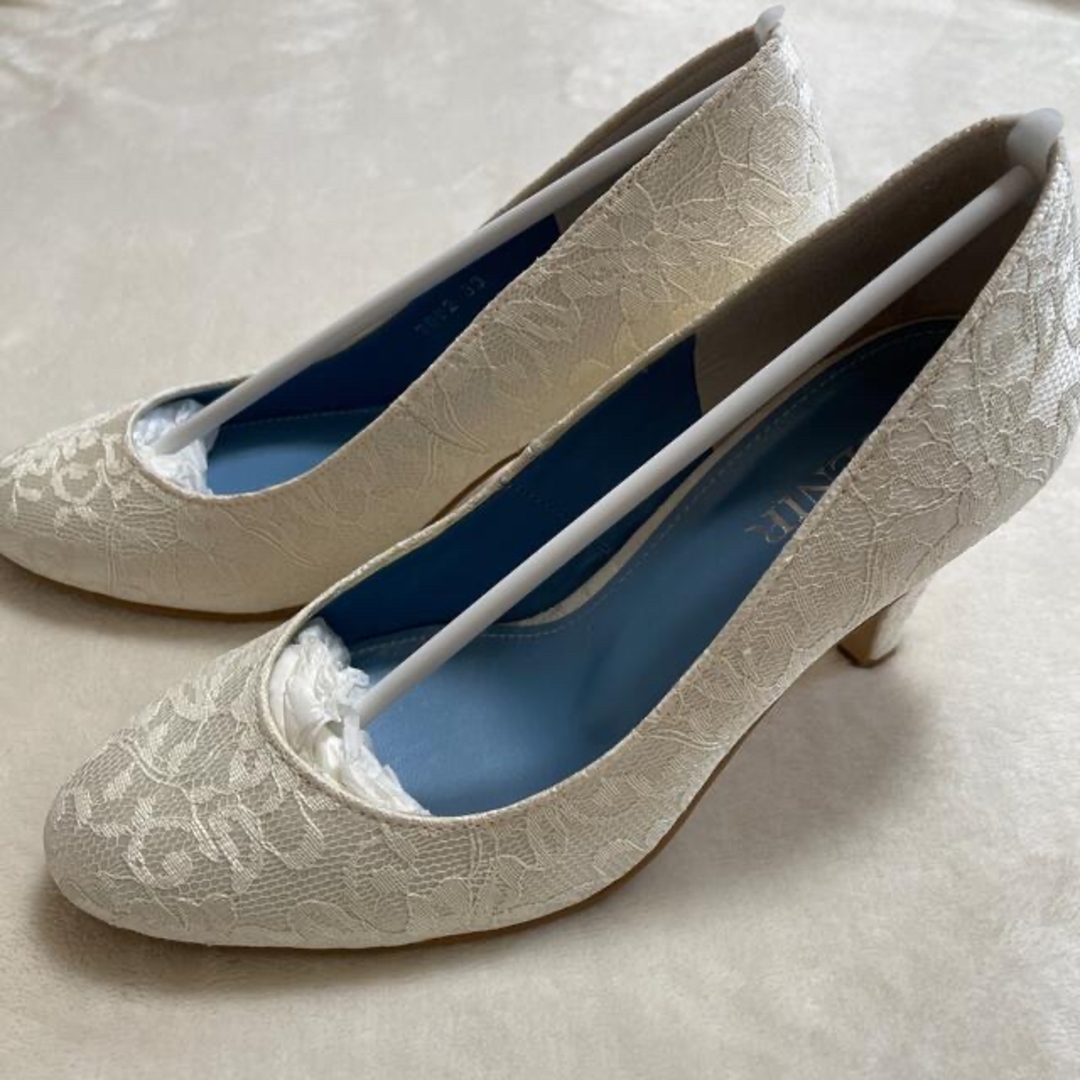 haruka様専用BENIR wedding shoes  33 22.0cm レディースの靴/シューズ(ハイヒール/パンプス)の商品写真