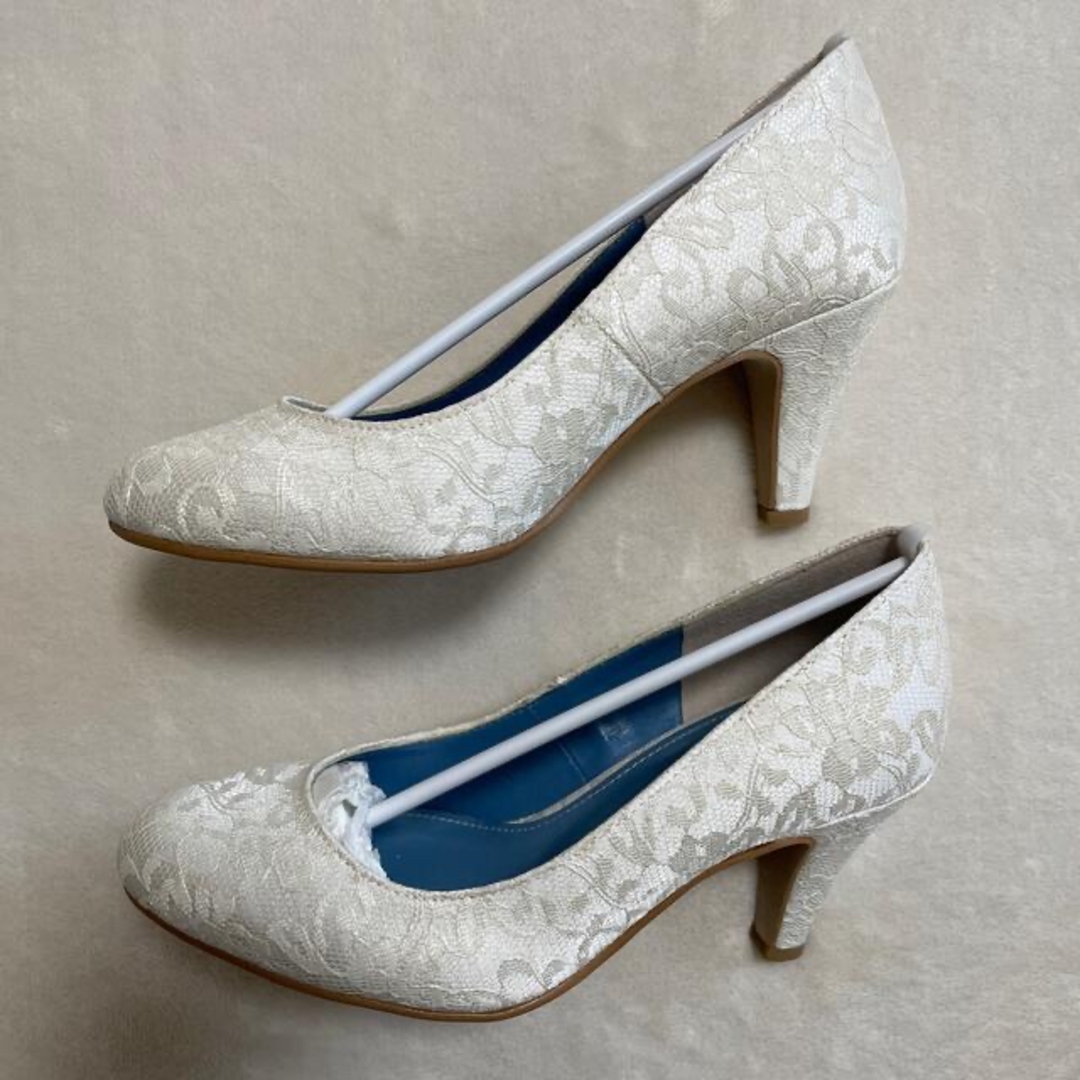 haruka様専用BENIR wedding shoes  33 22.0cm レディースの靴/シューズ(ハイヒール/パンプス)の商品写真