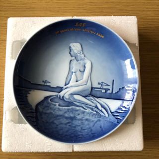 ロイヤルコペンハーゲン(ROYAL COPENHAGEN)のROYAL COPENHAGEN  スカンジナビア航空　Plate SAS(置物)