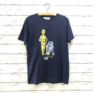 ミュベールワーク(MUVEIL WORK)のMUVEIL WORK ◆ミュベールワーク　スターウォーズ　Tシャツ　ネイビー(Tシャツ(半袖/袖なし))