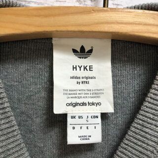 HYKE × adidas Originals ロゴ コットンニット セーター