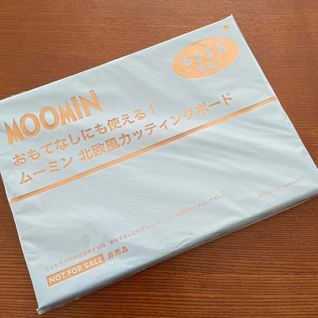 MOOMIN(ムーミン)の北欧風ムーミンカッティングボード インテリア/住まい/日用品のキッチン/食器(収納/キッチン雑貨)の商品写真